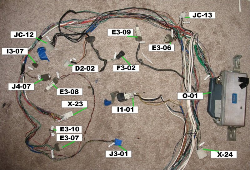 New Fd Annotated Harnesses Front Instrument Dash Rear Floor Index